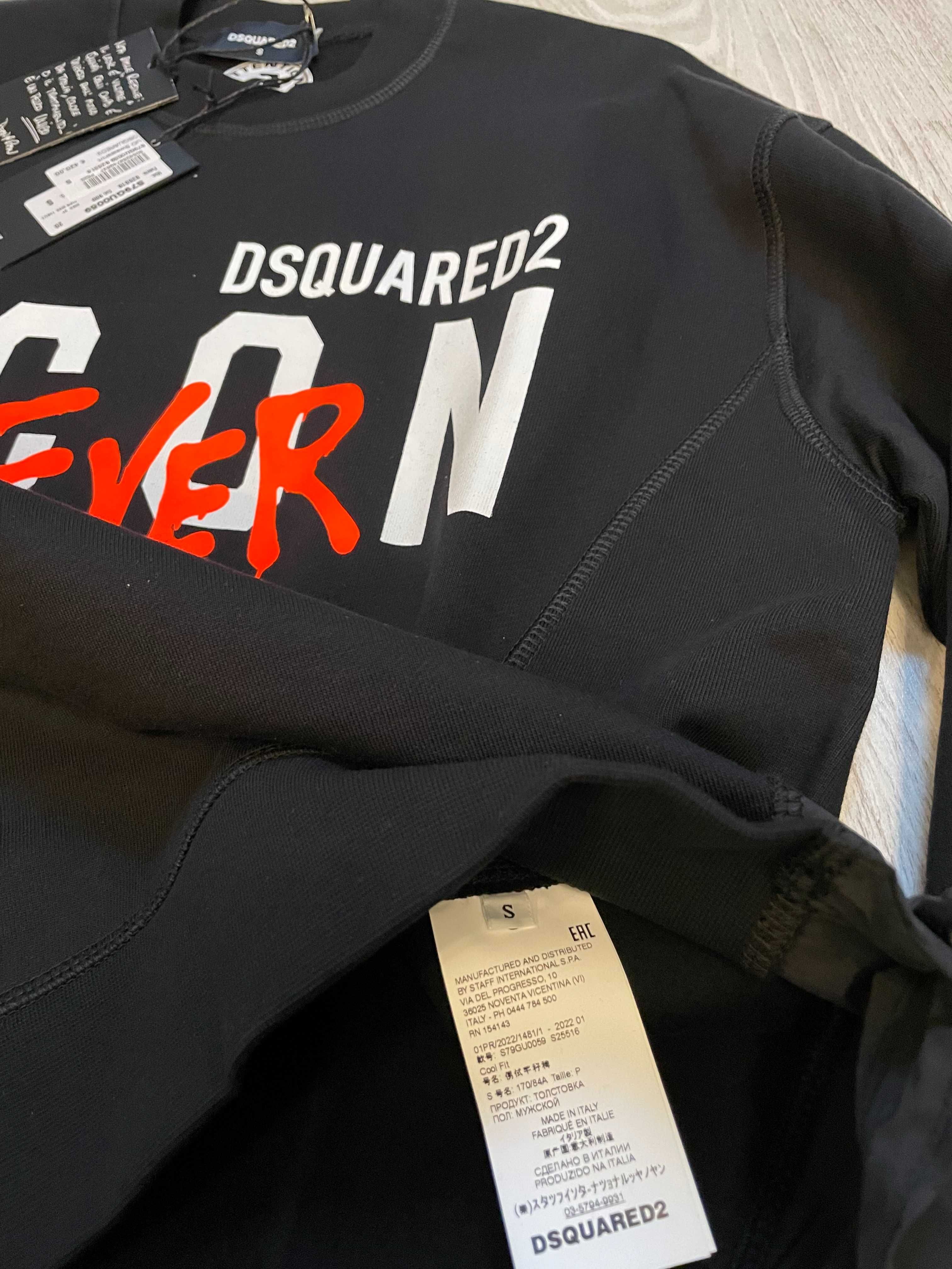 Dsquared2 bluza S-M, retail 390 euro