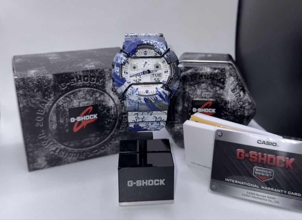 Casio G-Shock GA-100 Kanagawa Limited edition Mod