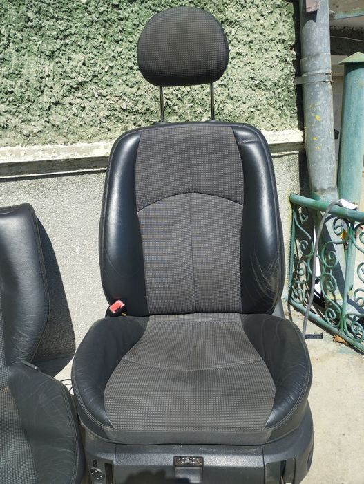 Салон кожа и плат за  Mercedes W211 комби. Мерцедес