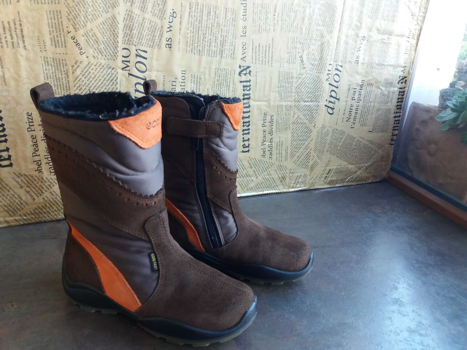 детски ботуши,зимни обувки,боти,ECCO,номер29 за момиче