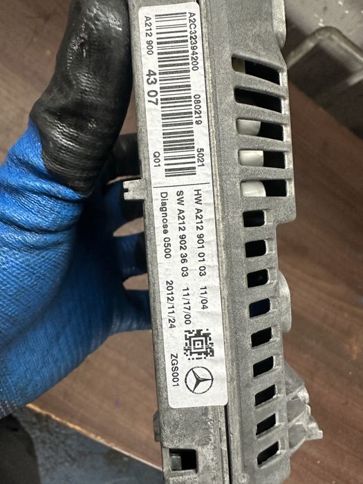 Display navigatie mercedes w212 s212 c207 A2129010103