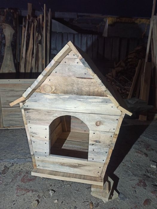 Будка ромбик,новая,для средней собаки