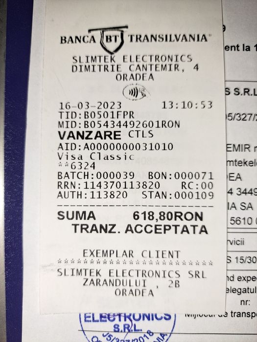 Cântar nou în cutie originală