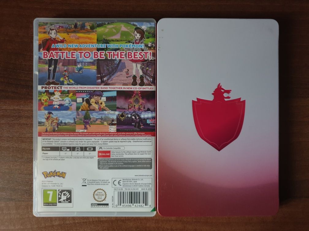 Pokémon Shield + Steelbook Nintendo Switch