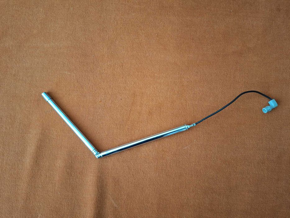 Antena telescopica 9 segmente + balama 90 grade 15cm/100cm
