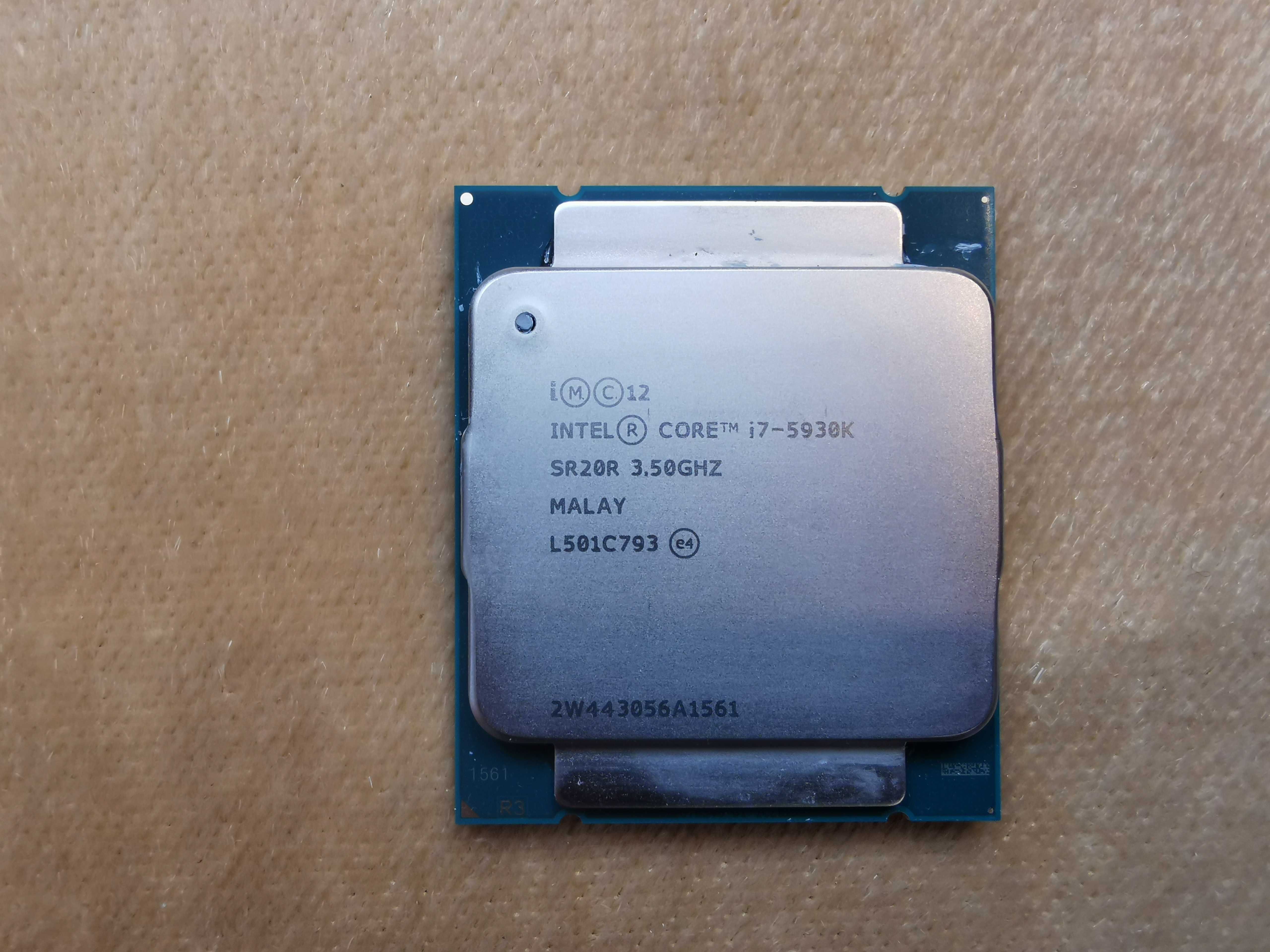 Procesor intel core i7 5930k 6 core 12 thread
