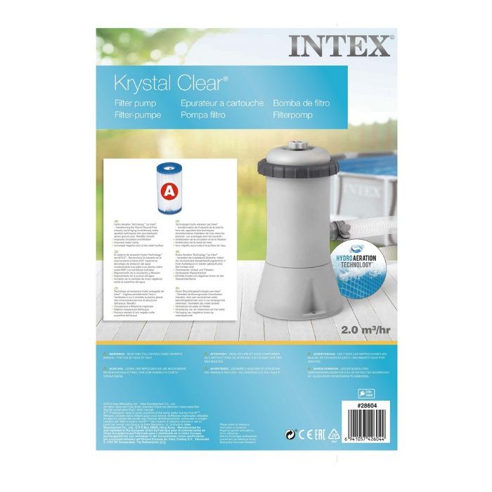 Intex 28604 фильтр-насос 2006 л/ч для бассейна