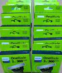 10 pack Rezerve Philips OneBlade 3x360