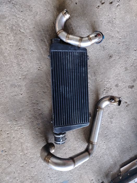 Vând traseu intercoler bmw 76mm