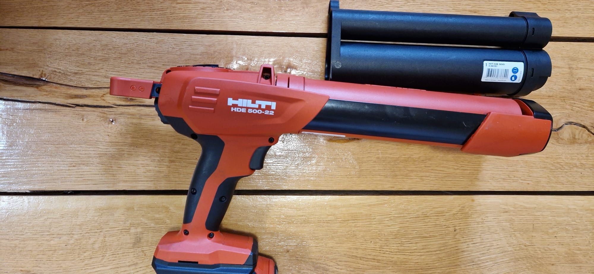 Hilti pistol de ancora chimica pe acumulator