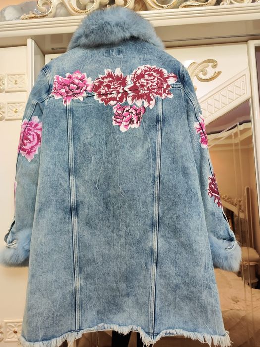 .Джинсовая парка