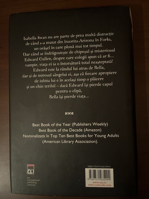 Seria Twilight – Stephenie Meyer – 4 volume
