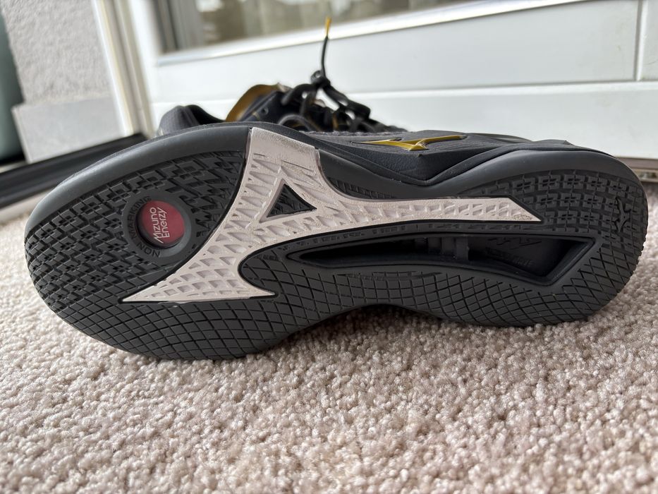 Pantofi de handbal pentru baieti Mizuno Wave Stealth Neo negru