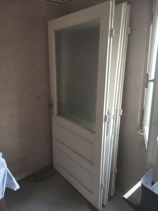 Uși premium lemn masiv complete iala, balamale, toc