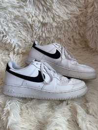 Nike Air Force 1 Low 07 White/Black Pebbled Leather