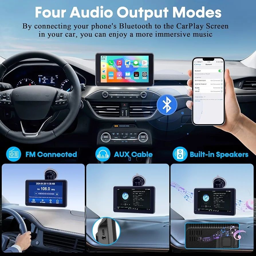 Avylet RC08 – Безжична мултимедийна система за кола CarPlay/Android