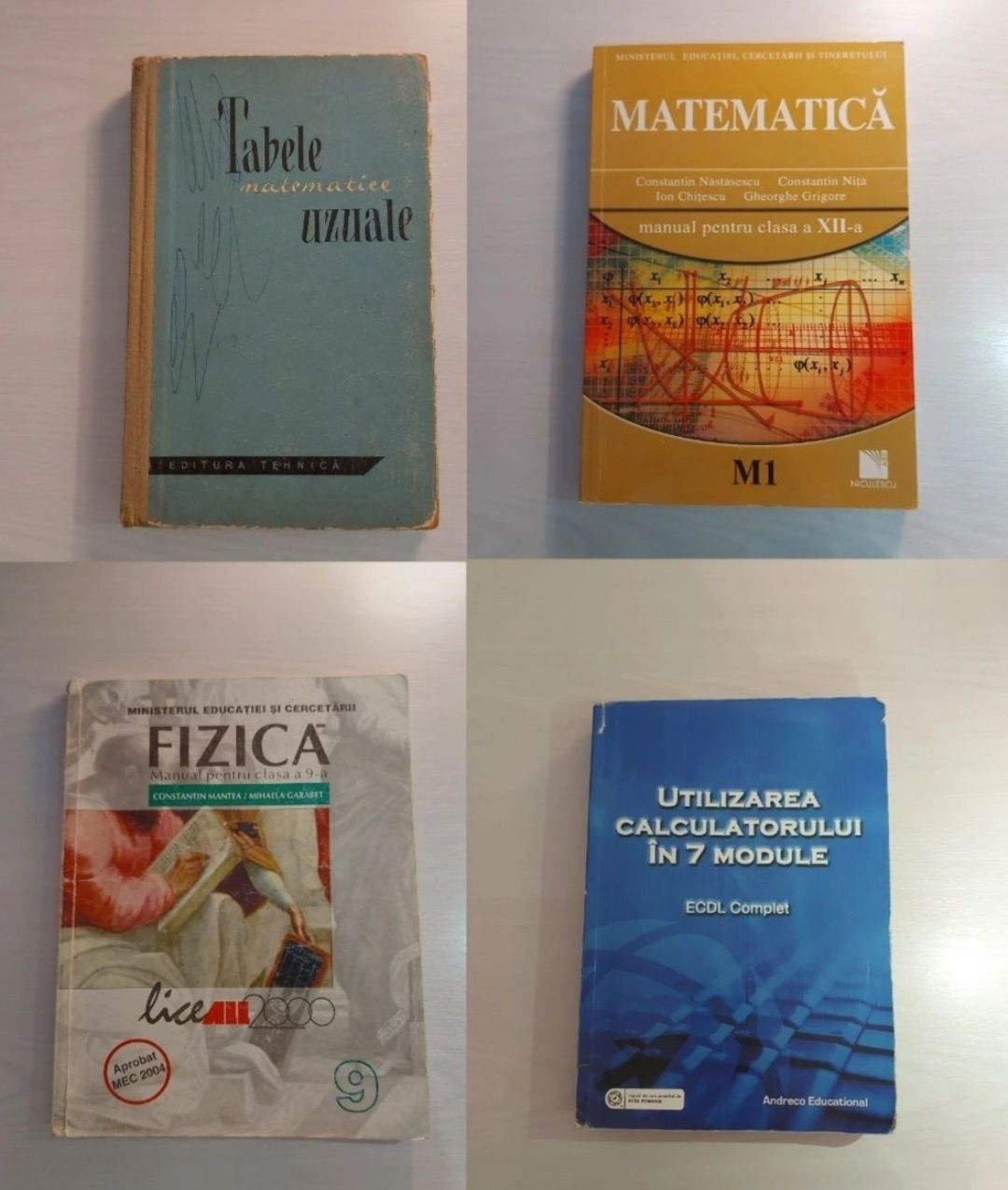 Manuale / Culegeri liceu, BAC și generală (clasele 1-12)