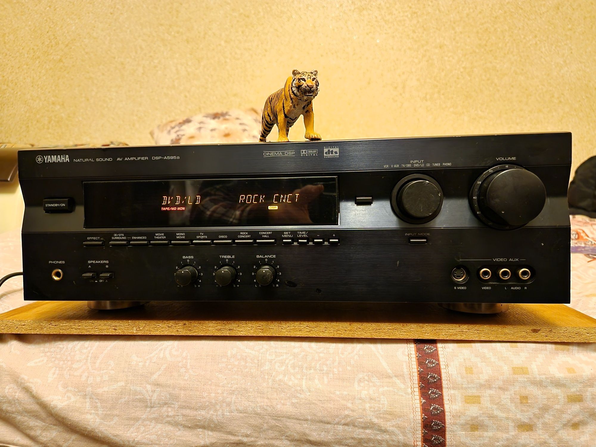 Yamaha DSP-A595a. Putere și detaliu.Natural sound by Yamaha.