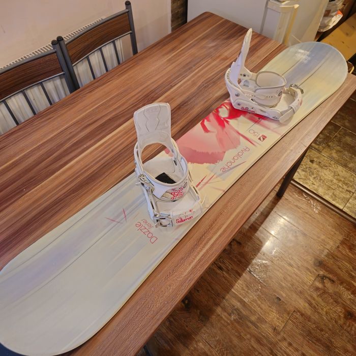 Placa Snowboard Avalanche Dazzle 150 cm cu legaturi Salomon M