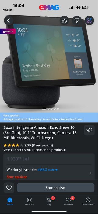 Alexa echo show