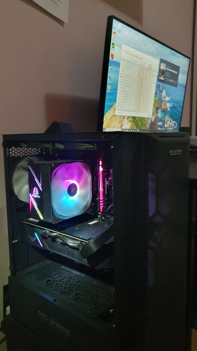 PC Gaming Intel i7 24Gb Ram GTX 1660 sursa 800w modulara