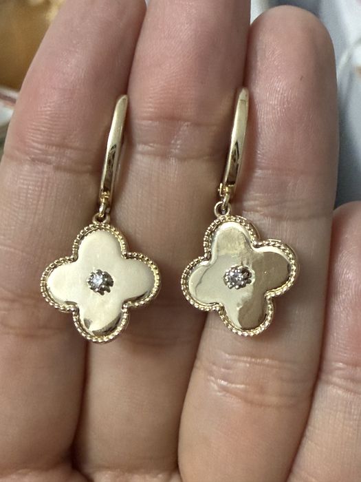 Бриллиантовые серьги