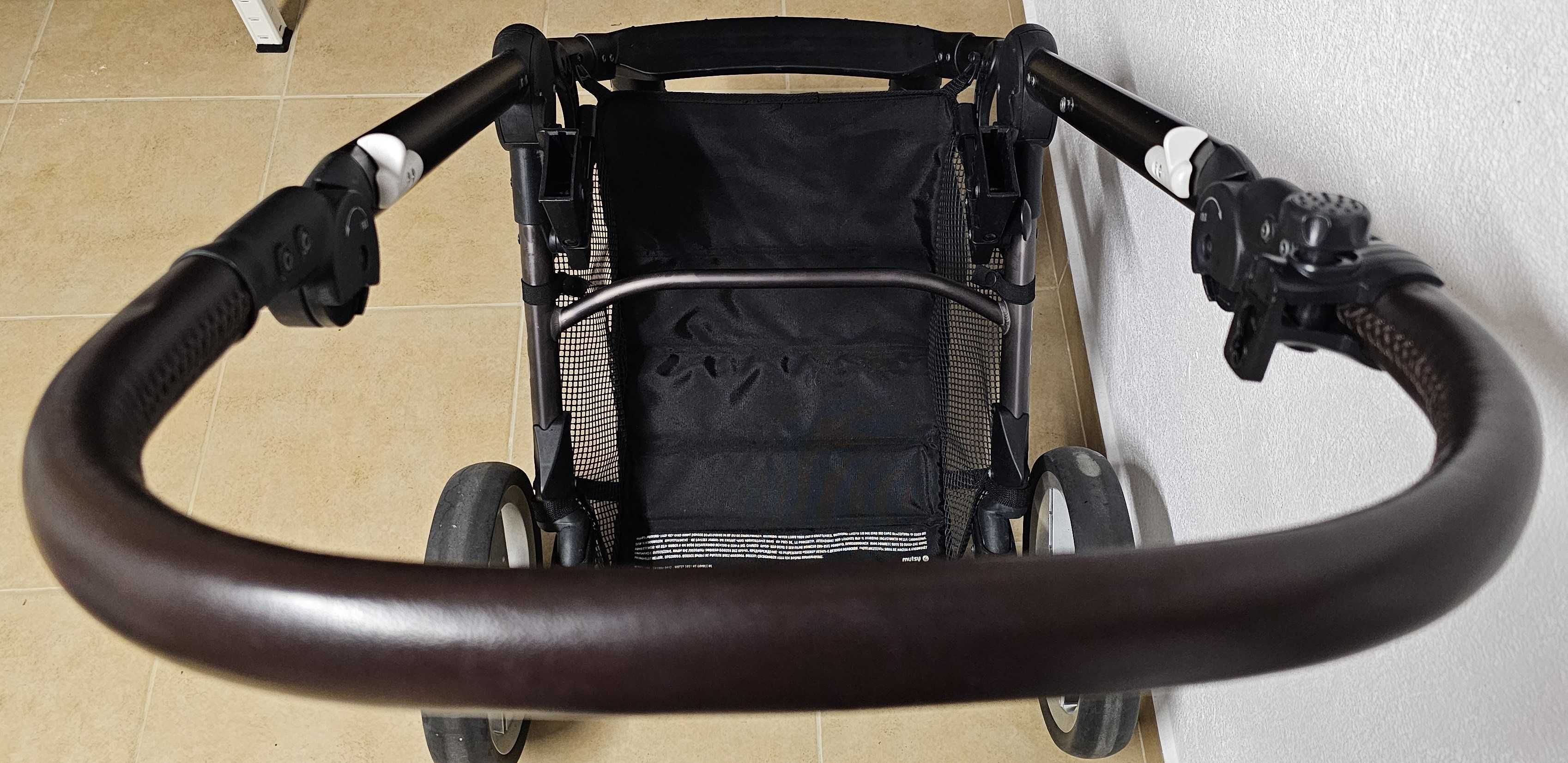 Модулна бебешка количка Mutsy Evo 3-в-1 пълен комплект + подаръци