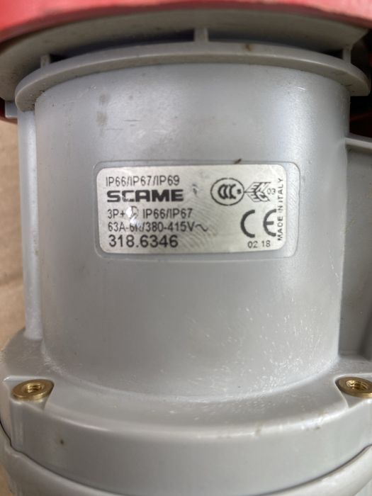 Priza stecher 63A scame