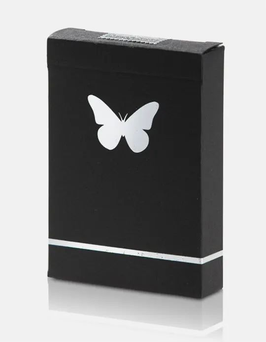 Carti de joc Limited Edition Butterfly Gold/Silver
