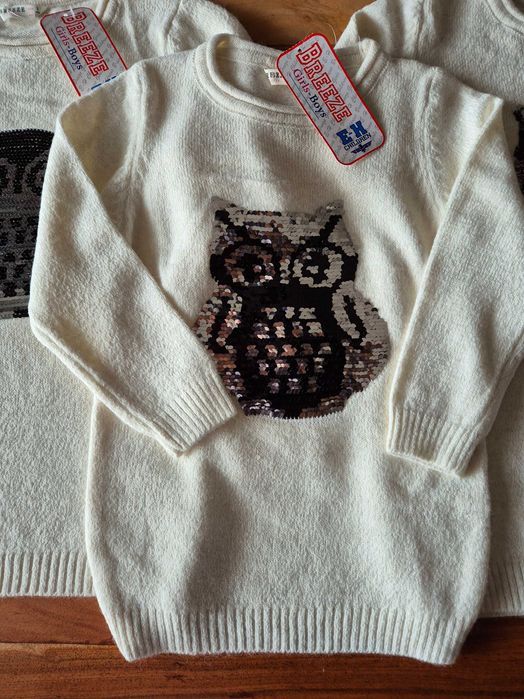 Нови пухкави  детски блузи