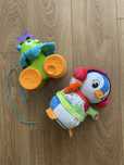 Играчка за дърпане FisherPrice и музикална играчка Clementoni