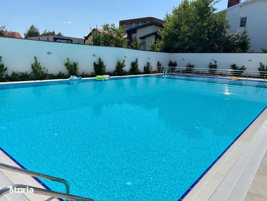 Vila ZENVILLE Pipera piscina exterioara - gradina  INVESTITIE CHIRIAS
