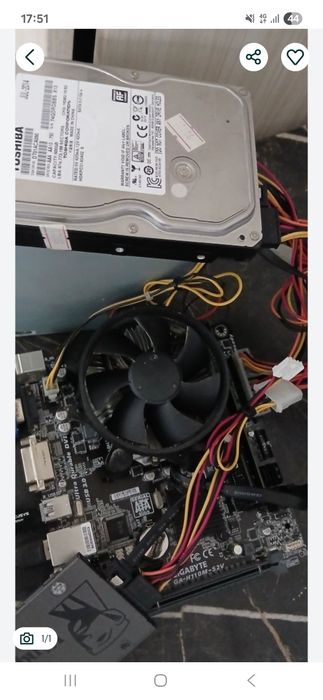 Материнская плата 1151 h110