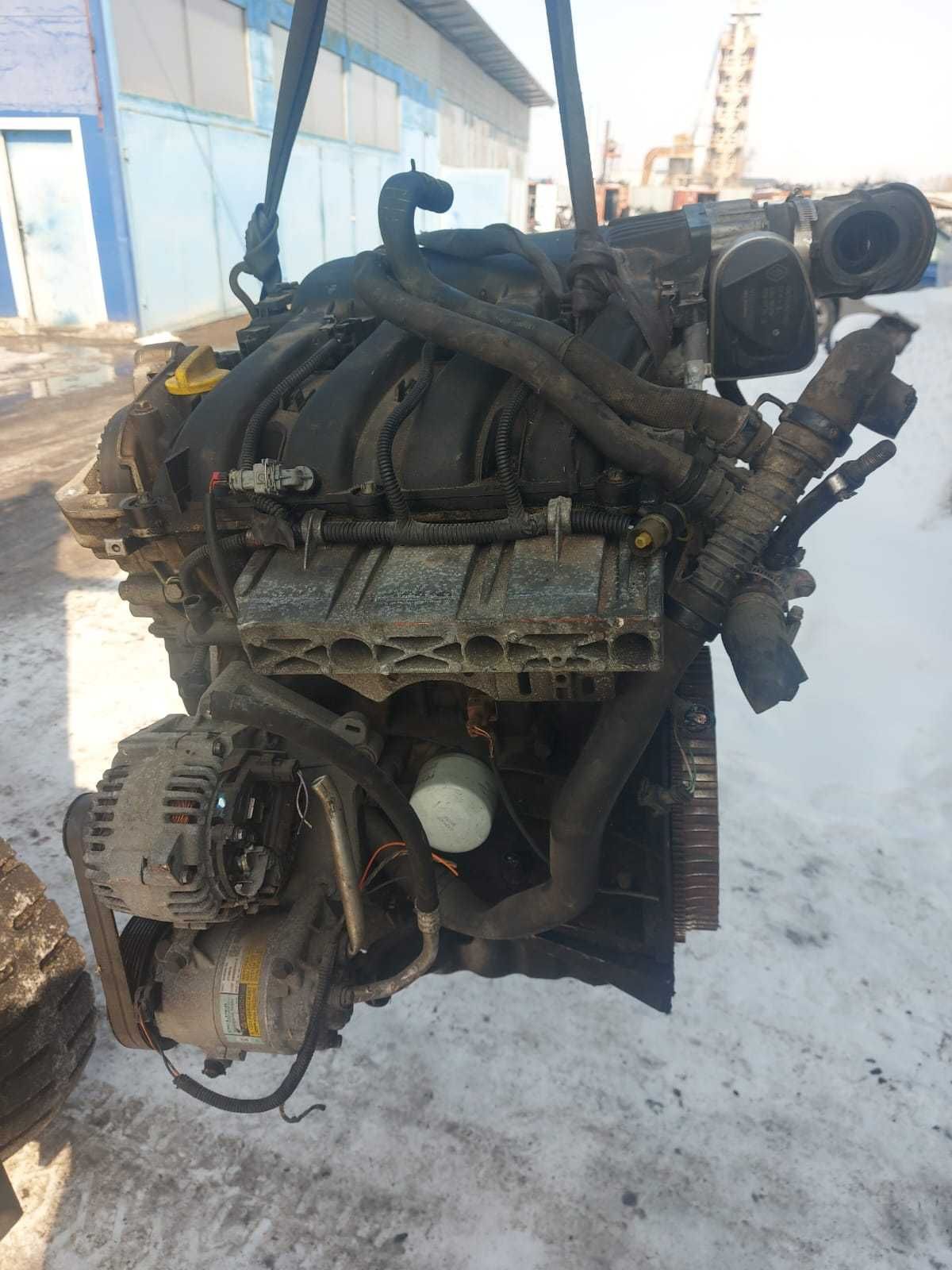 Двигатель на Рено K4M 1.6 с vvti