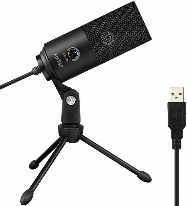 Игровой конденсаторный USB микрофон FIFINE K669B
