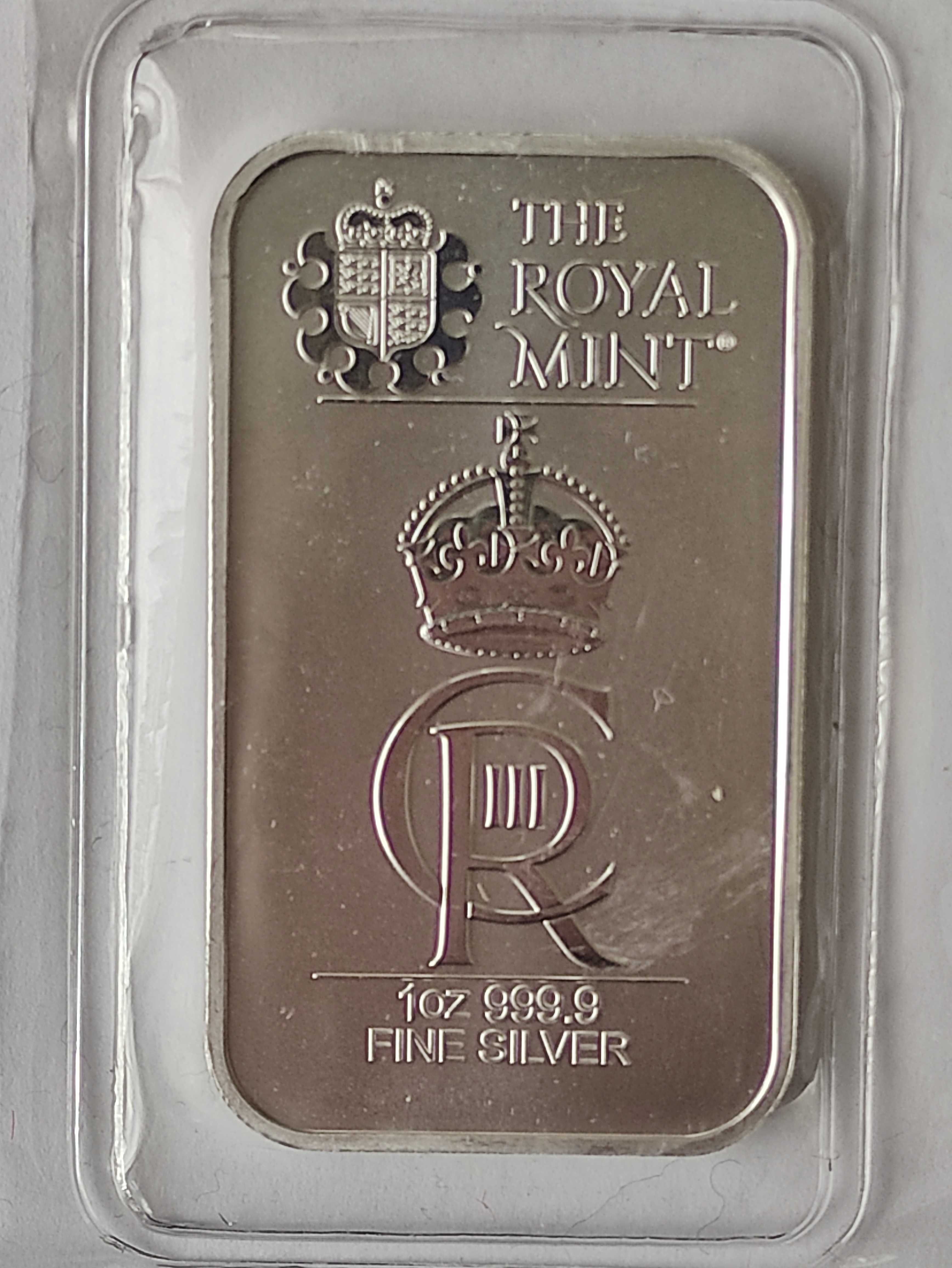 1 oz Royal Celebration 999 Fine Silver Bar 2023