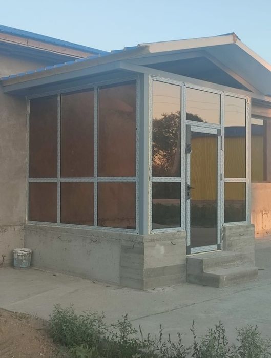 Окна двери витражи алюминиевые пластиковые