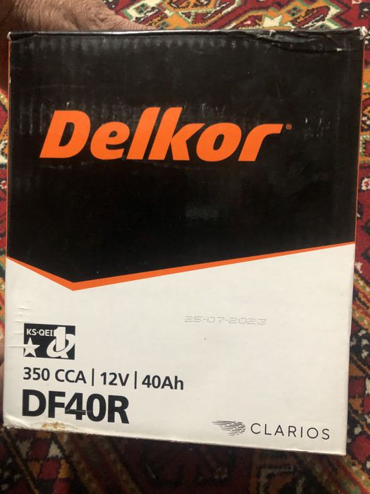 Продам аккумулято Delkor на DAMAS