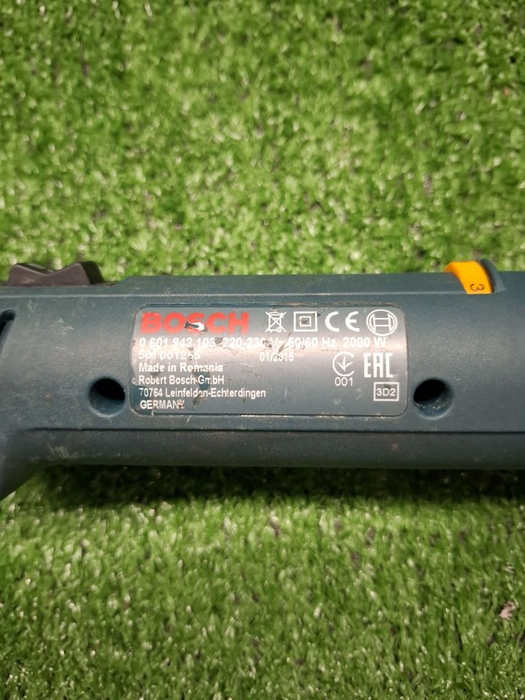 Прав пистолет за горещ въздух на Bosch GHG 600 CE с обороти