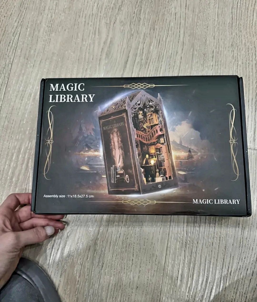 3D DIY Nook Book/ Миниатюрна къща/ Книгоразделител