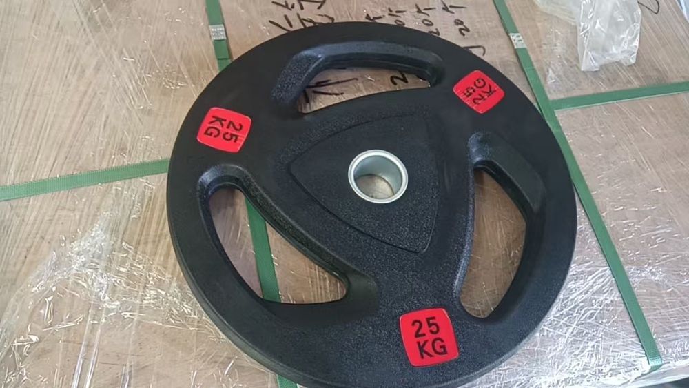 Disc Olimpic 10kg cauciucat cu inel fixare