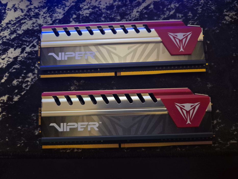 Memorie Patriot Viper Elite Red 8GB [2x4gb] DDR4 2400MHz CL15 Dual Ch