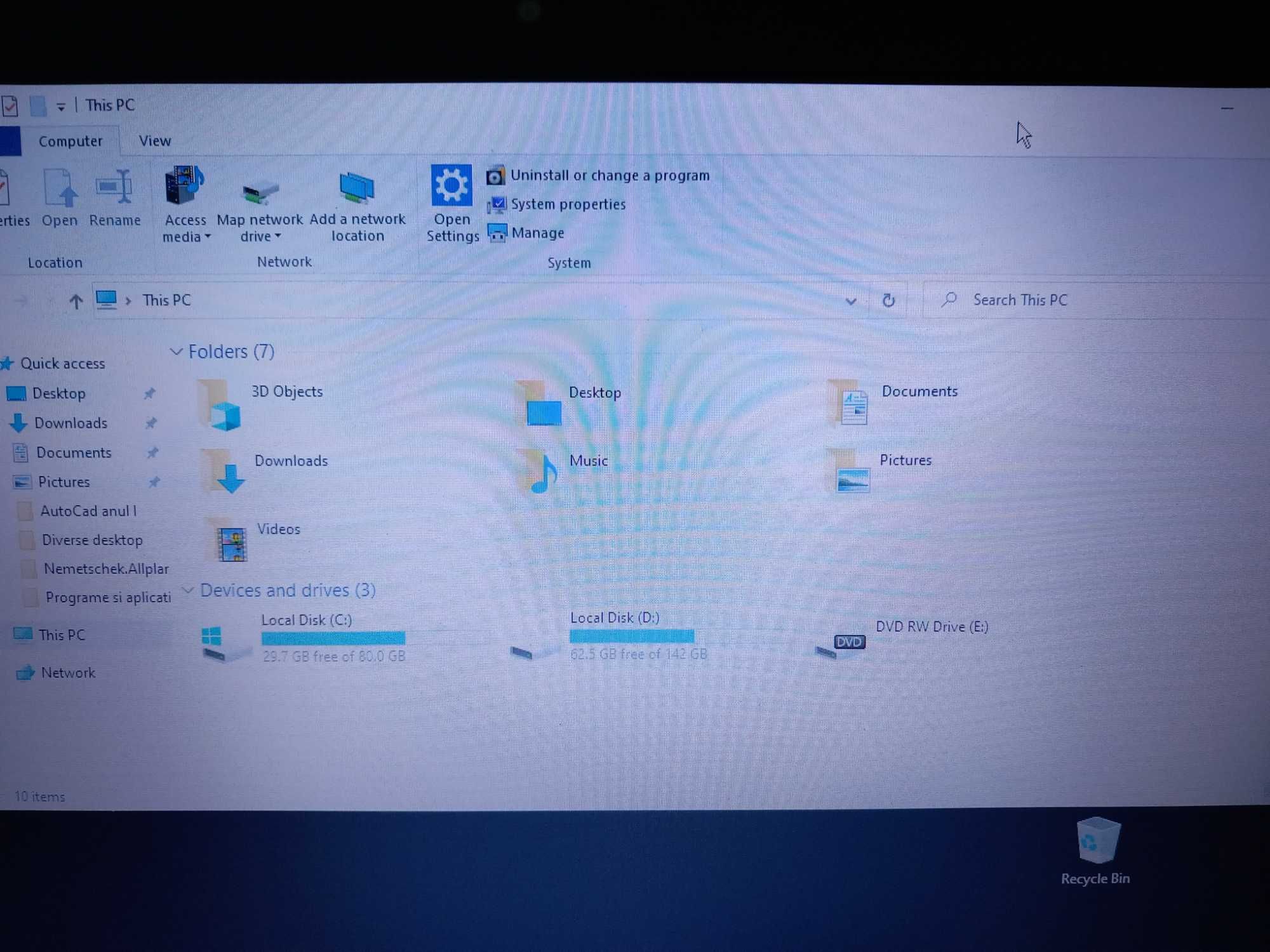 Laptop Lenovo cu ssd