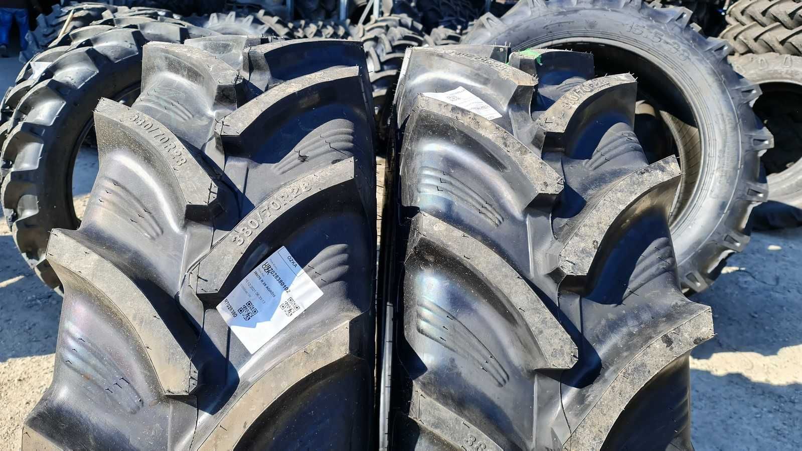 Cauciucuri noi 380/70R28 OZKA anvelope radiale tractor