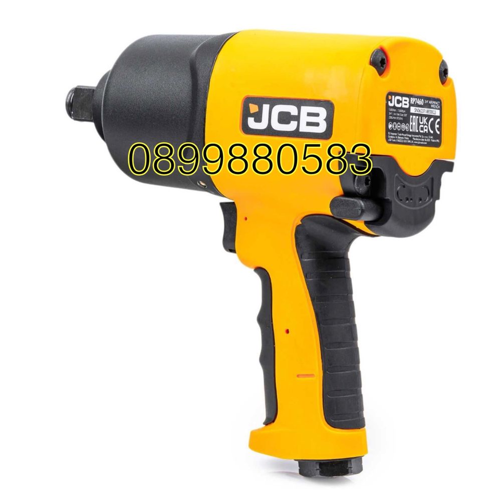 Пневматичен гайковерт с къс шпиндел 3/4" 1800Nm JCB