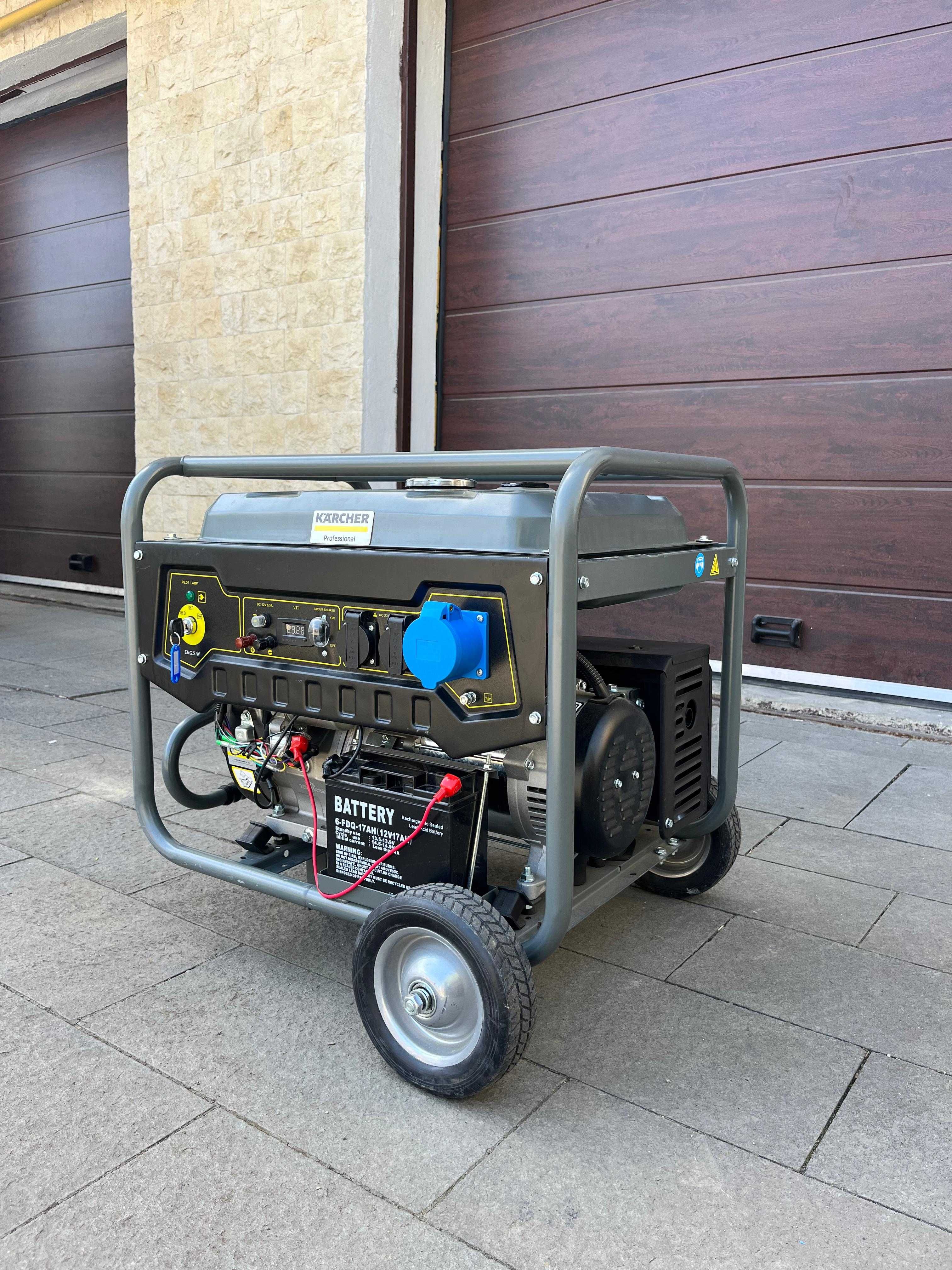 Generator monofazat pe benzina cu AVR Karcher PGG 6/1, 5 kW 11.6 CP