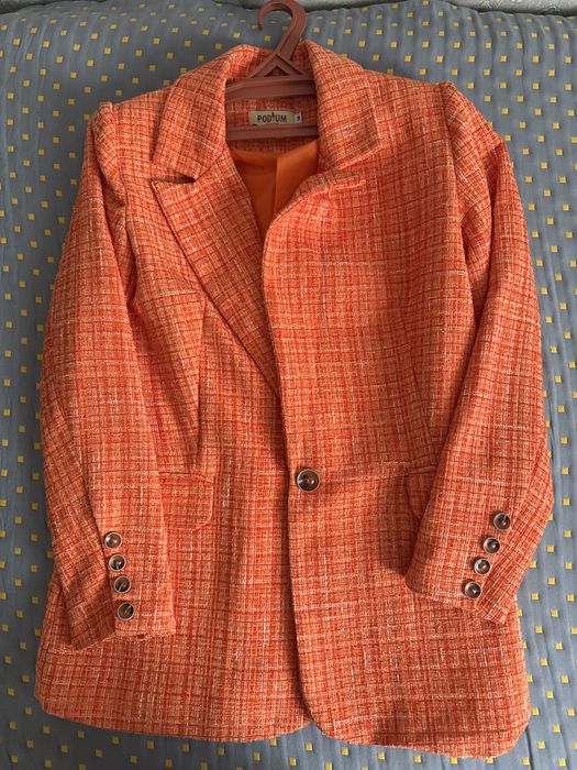 твидовый пиджак бу в отличном состоянии