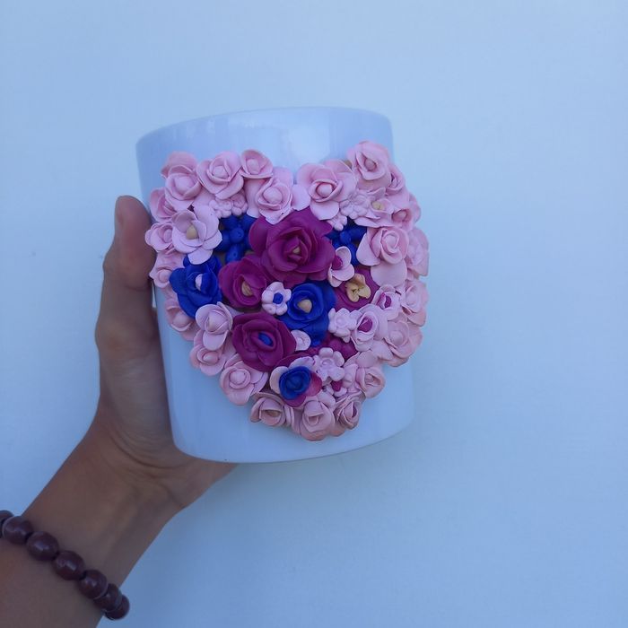 Cana handmade fimo model floral