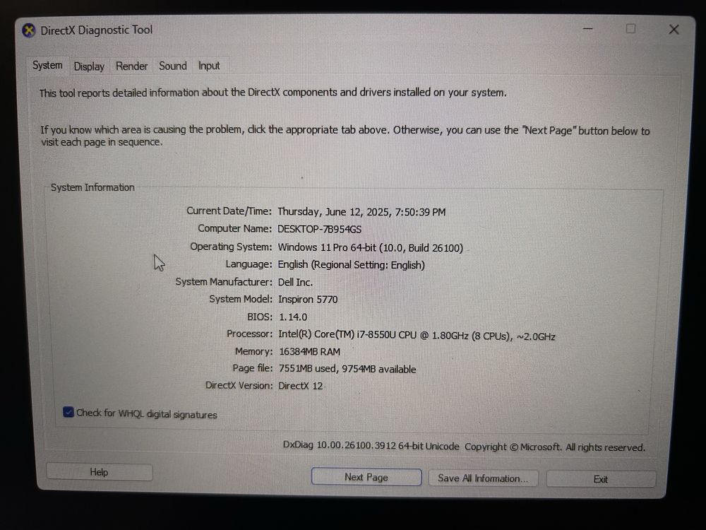 Laptop Dell  17 Inspiron 5770