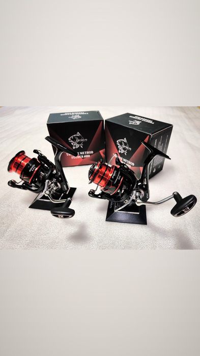 SET 2 Mulinete FL THRONE METHOD FEEDER 6000 10 Rulmenți